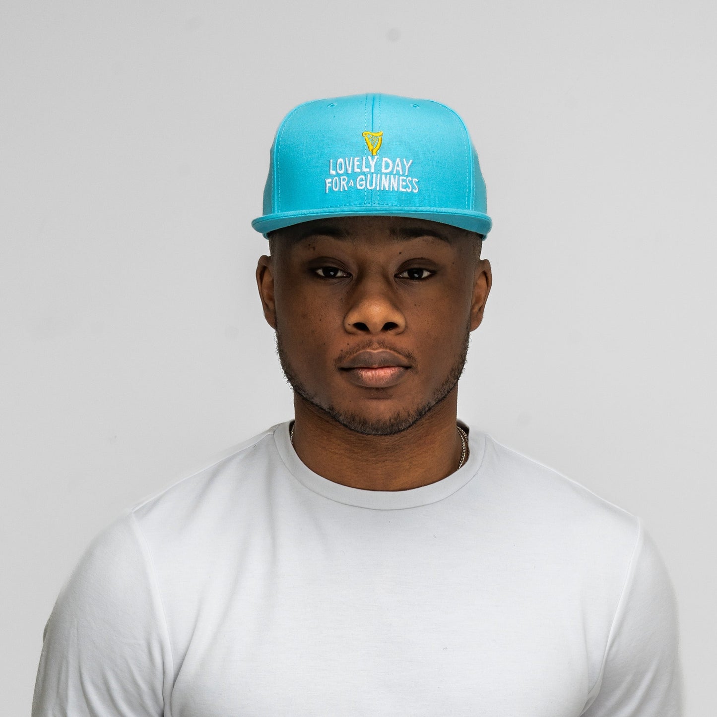 Guinness Summer Collection Lovely Day Flat Brim Cap - Blue