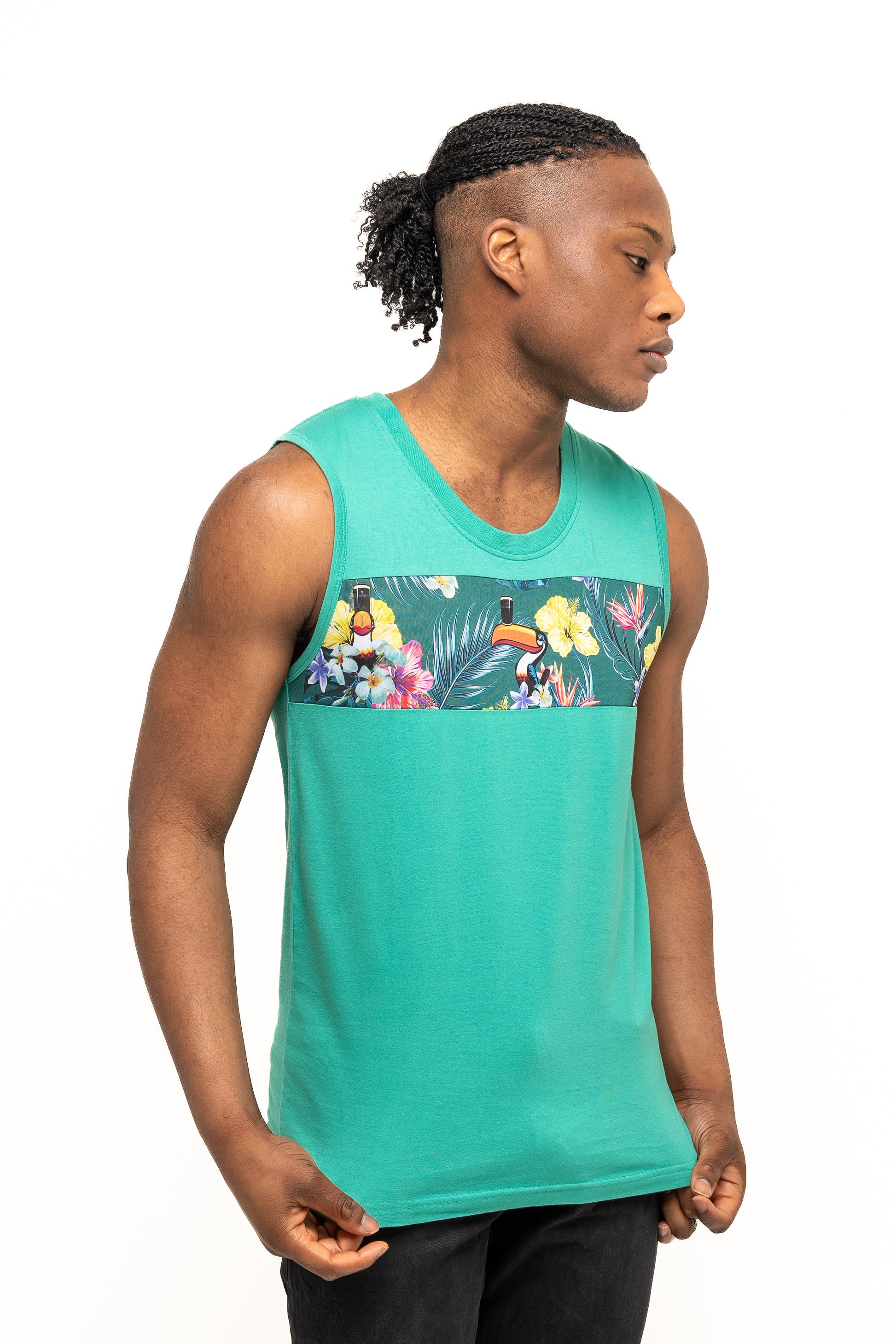 Guinness Toucan Hawaiian Green Tank