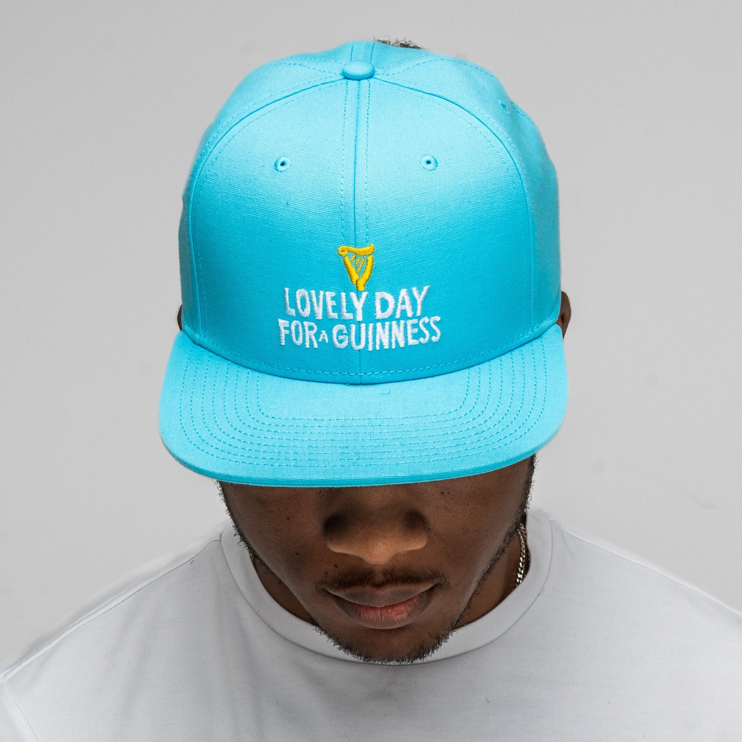 Guinness Summer Collection Lovely Day Flat Brim Cap - Blue