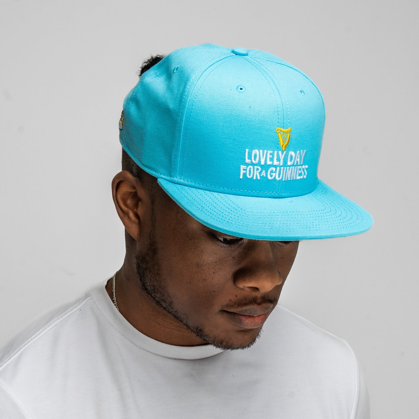 Guinness Summer Collection Lovely Day Flat Brim Cap - Blue