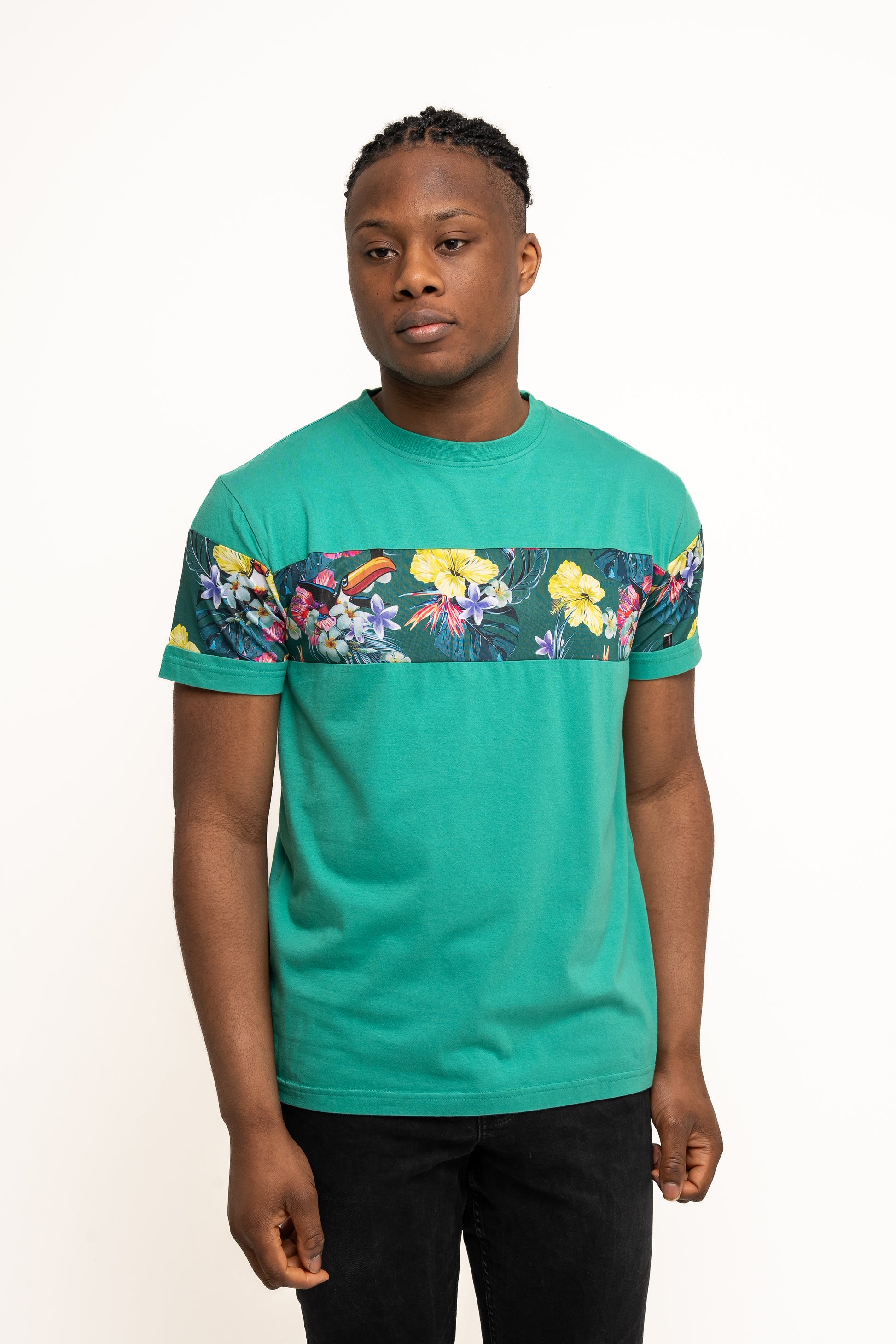 Guinness Toucan Hawaiian Green T-Shirt