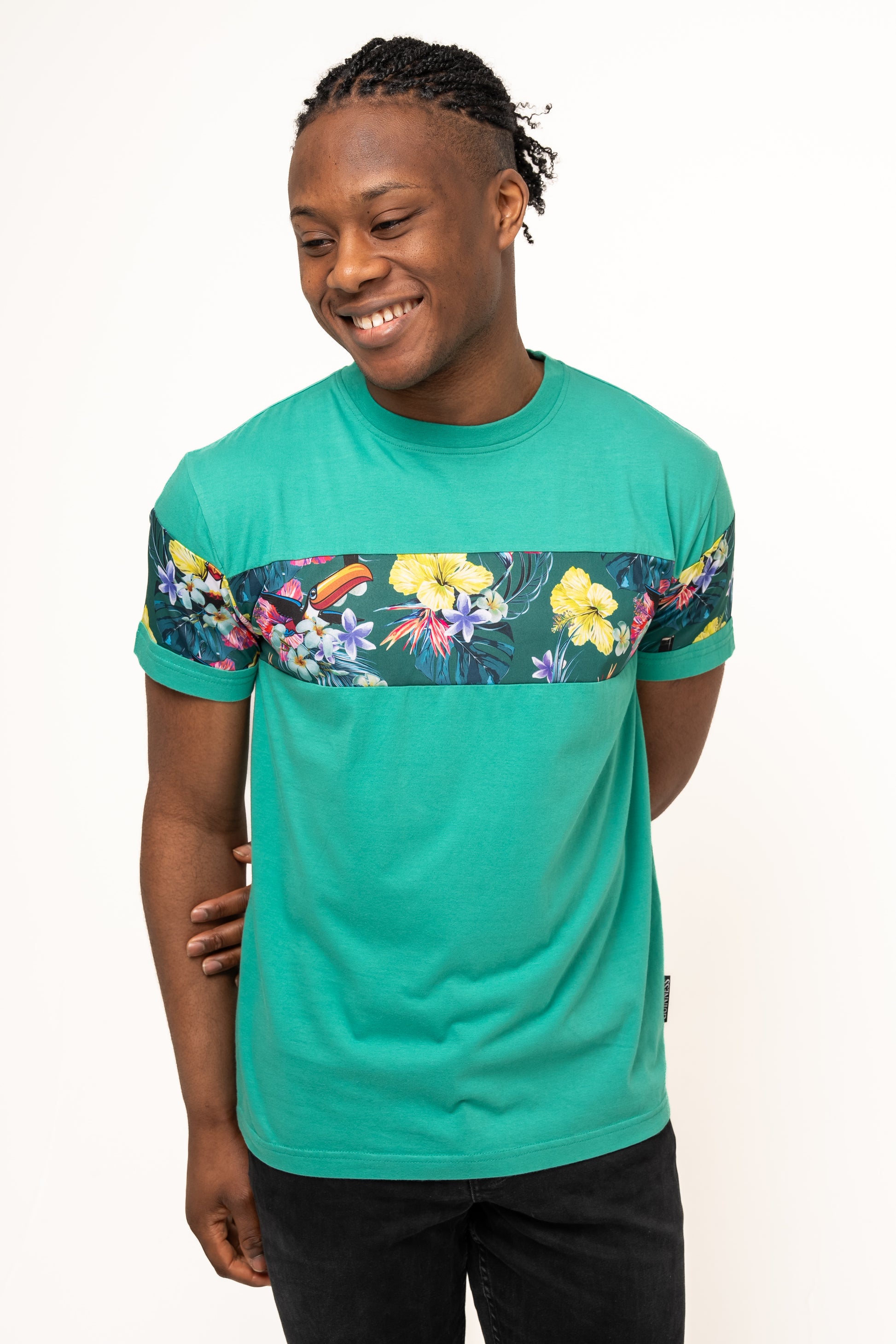 Guinness Toucan Hawaiian Green T-Shirt