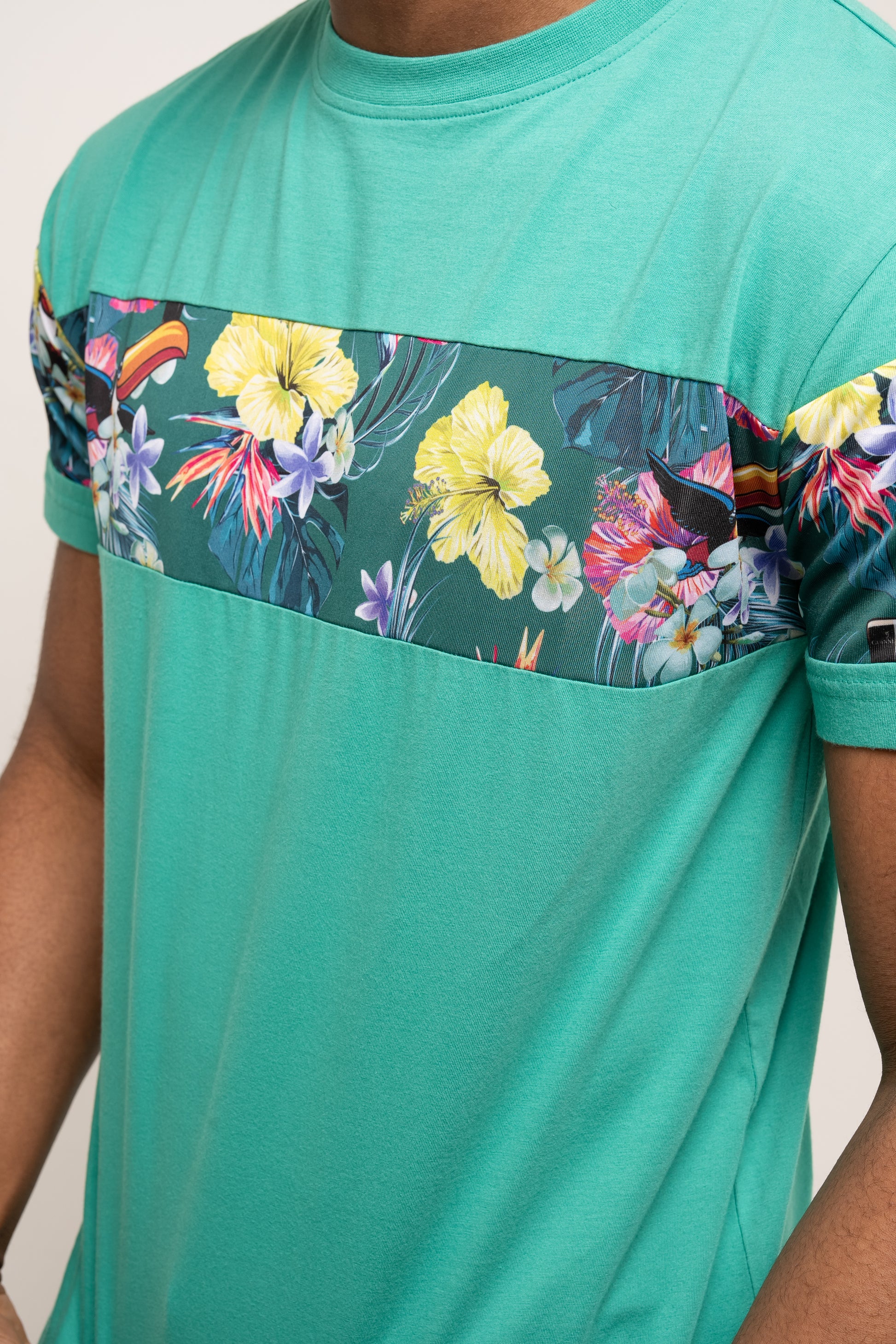 Guinness Toucan Hawaiian Green T-Shirt