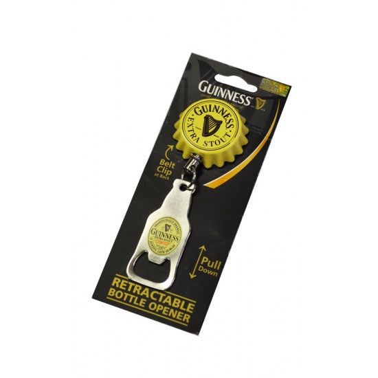 Guinness Retractable Bottle Opener