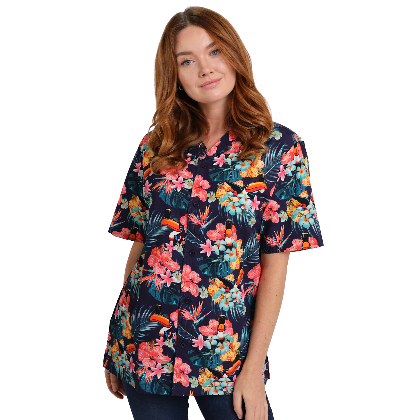 Guinness Toucan Hawaiian Shirt