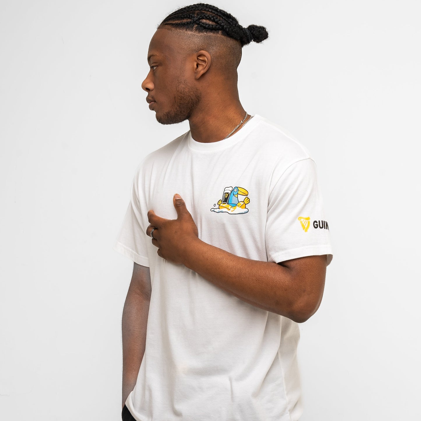 Guinness Summer Collection Oversized Tee - White
