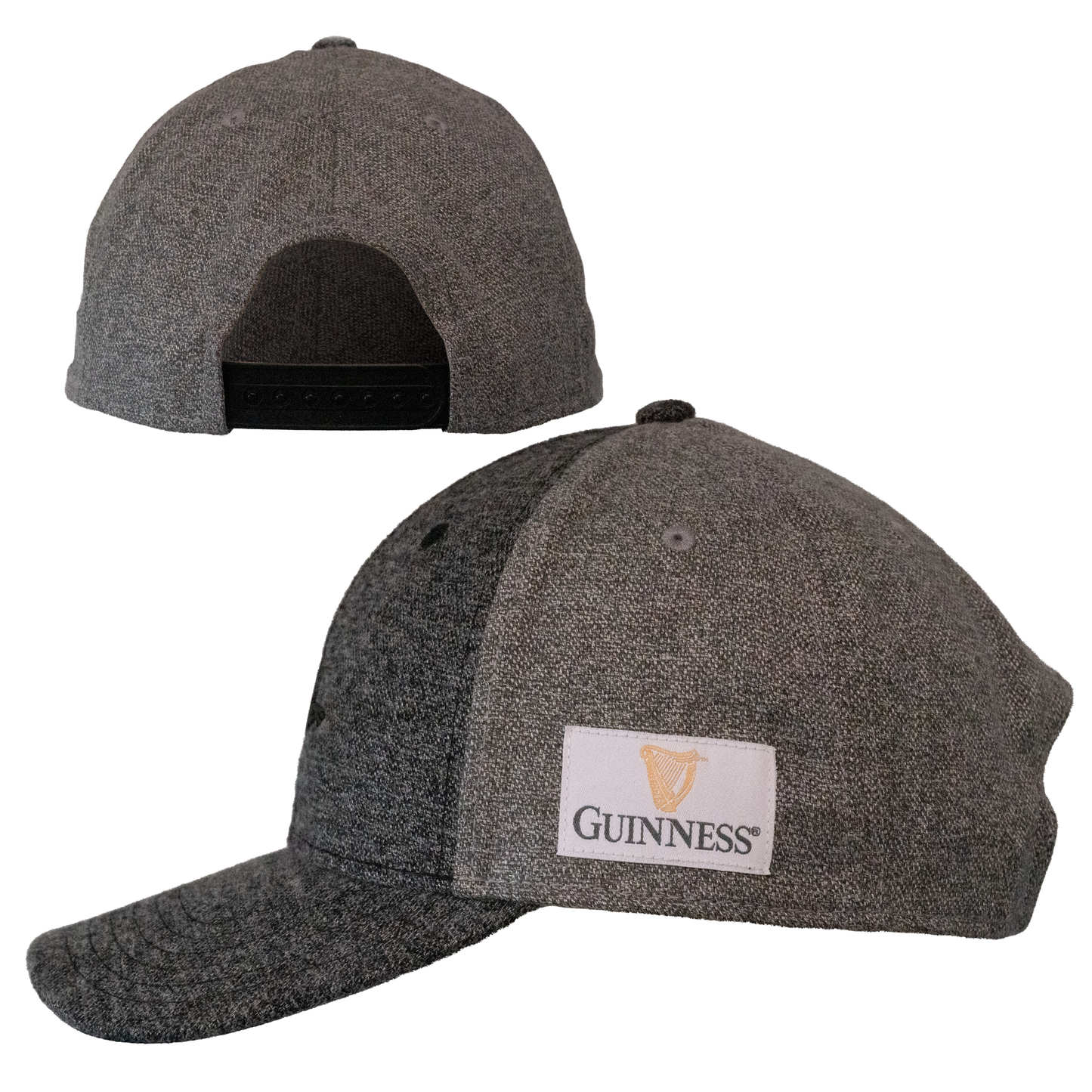 Guinness Heathered Wool Grey Cap