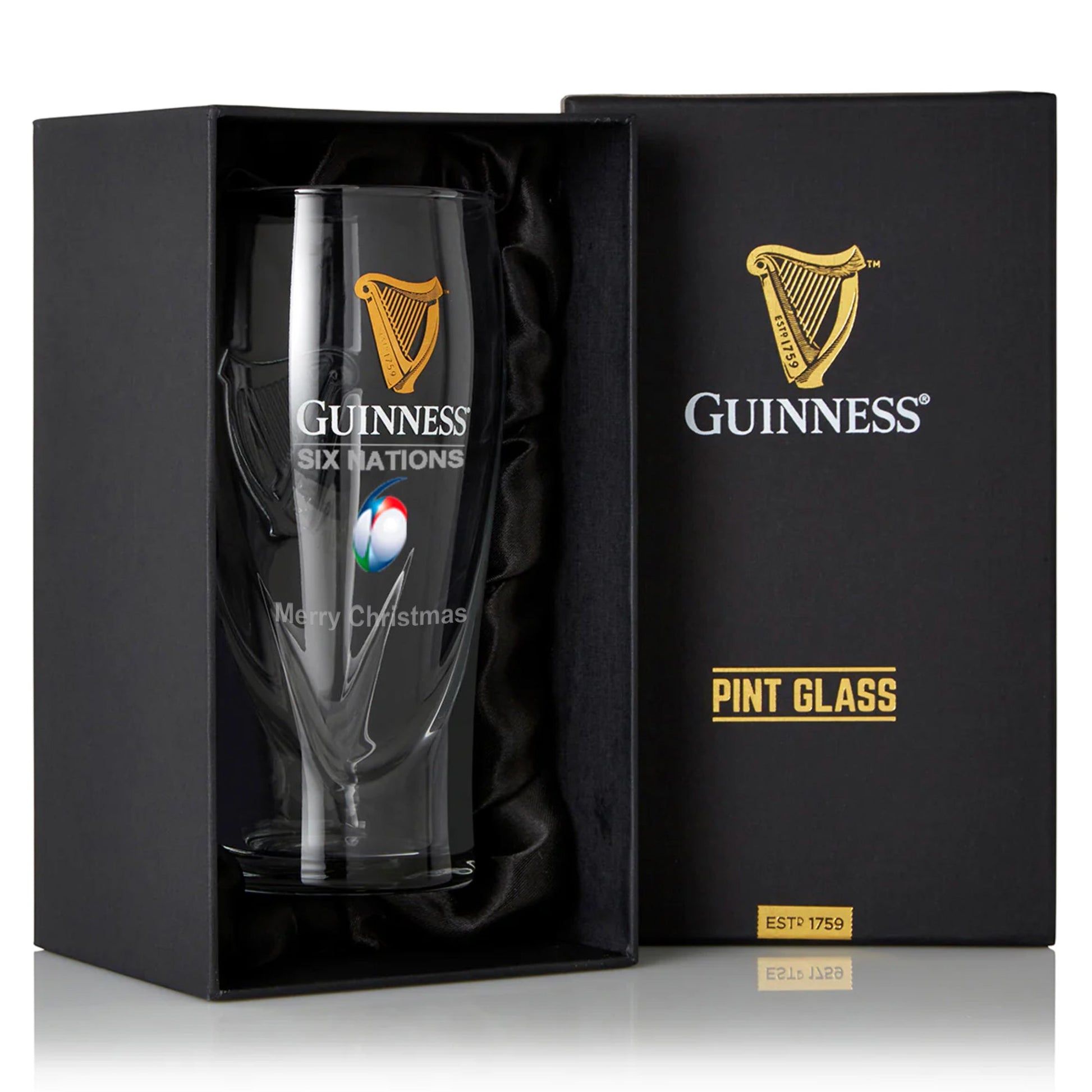 Guinness Six Nations Pint Glass