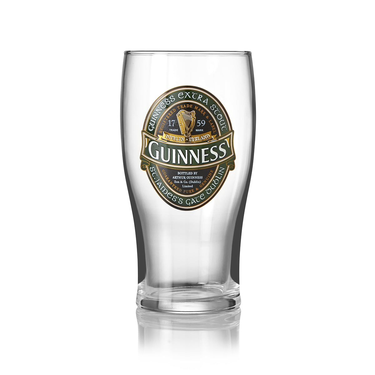 Guinness Ireland Collection Pint Glass - 2 Pack