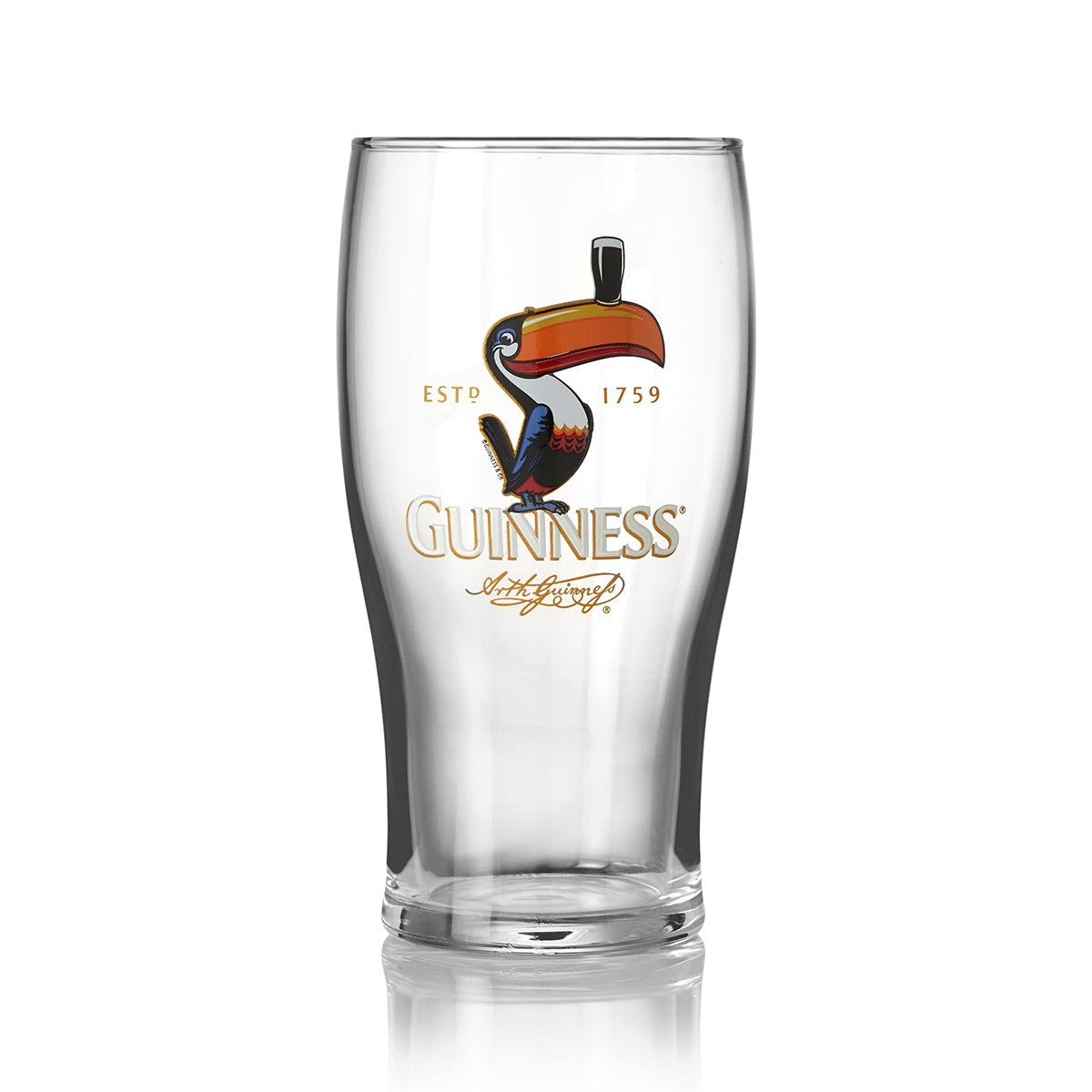 Guinness Toucan Pint Glass