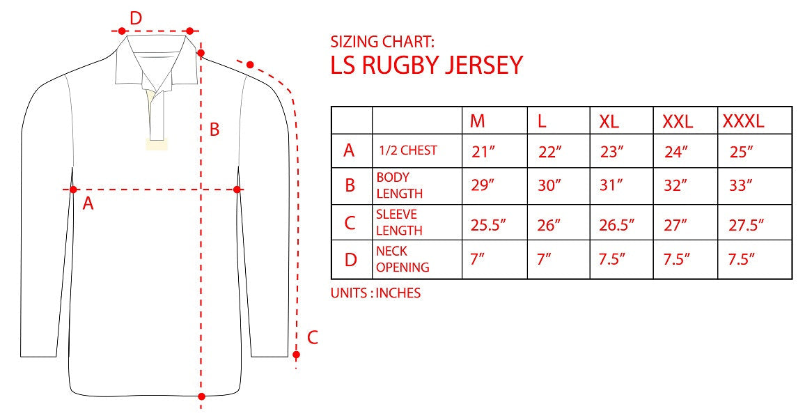 Traditional Rugby Jersey