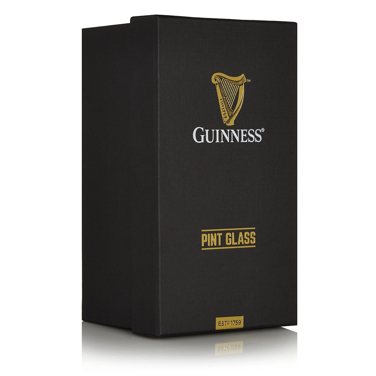 Guinness Embossed Stem Glass