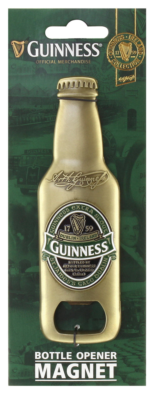 Guinness Ireland - 3D Metal Opener Magnet