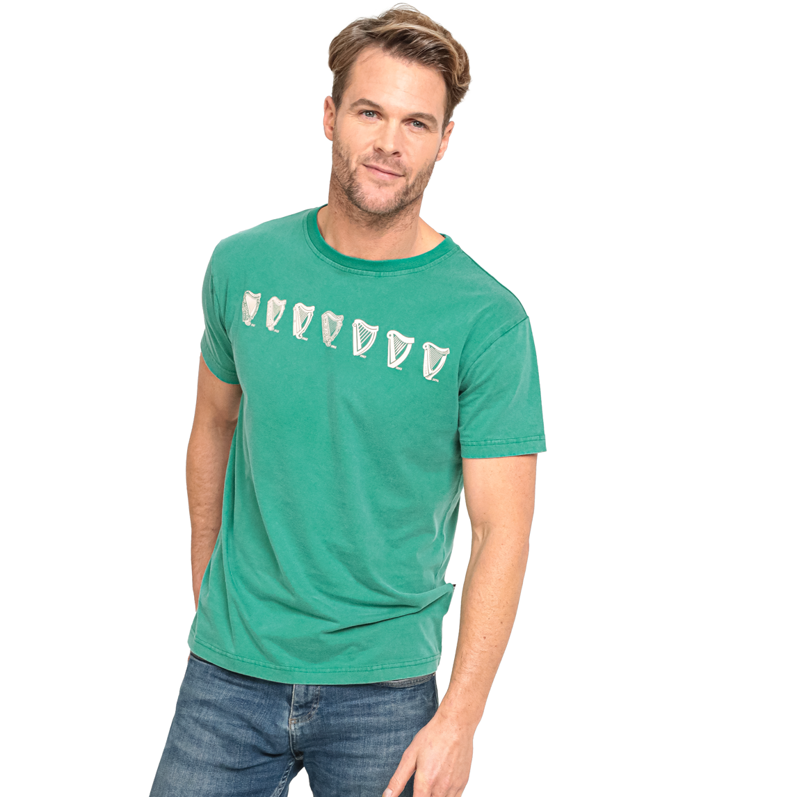 Evolution Harp Green T-Shirt