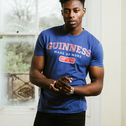 Guinness Blue Trademark Label Tee