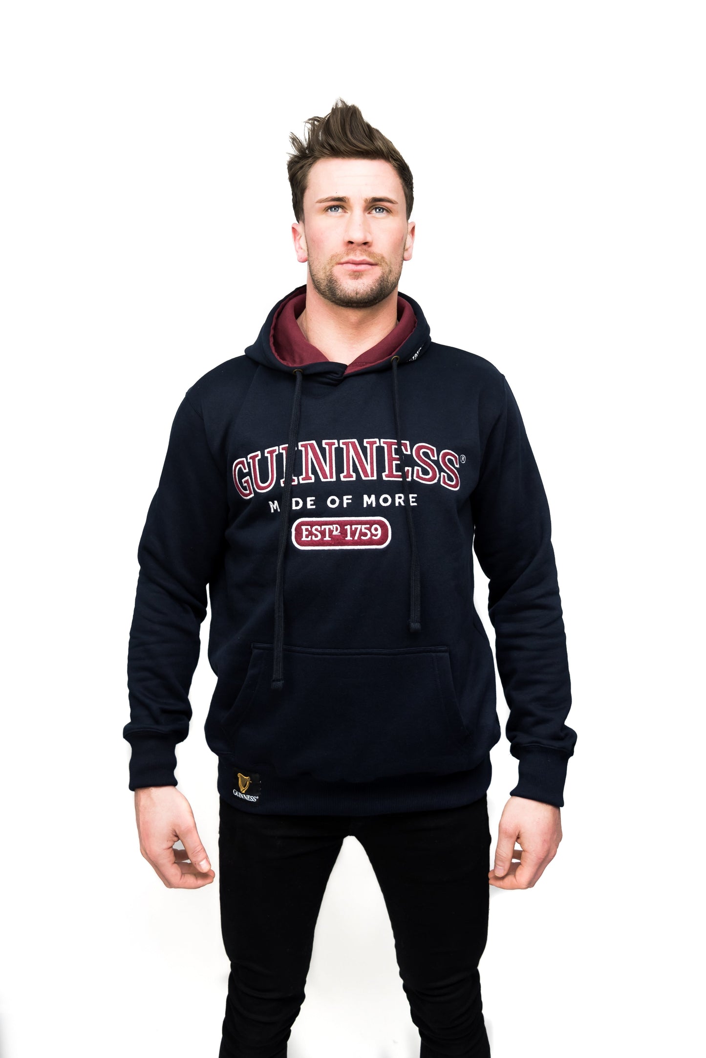 Guinness Signature Navy Hooded Sweatshirt