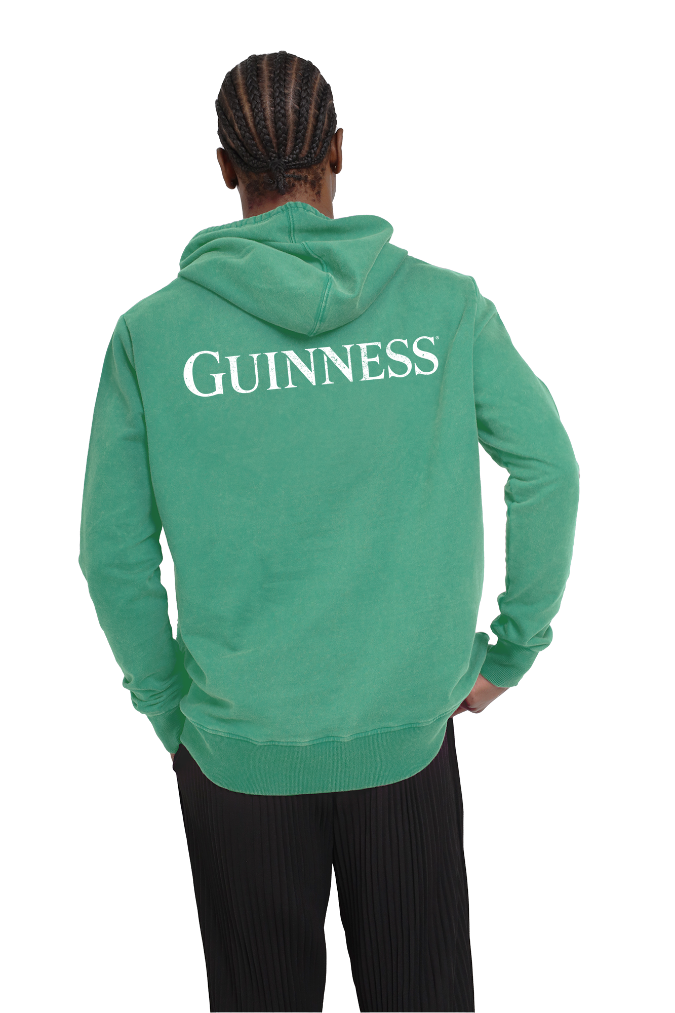 Guinness Evolution Harp Green Hoodie