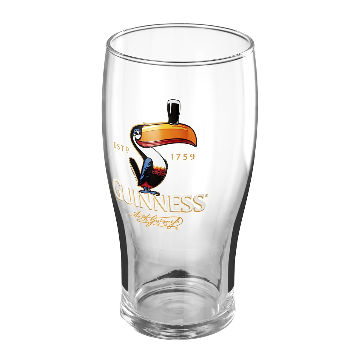 Guinness Toucan Pint Glass - 24 Pack