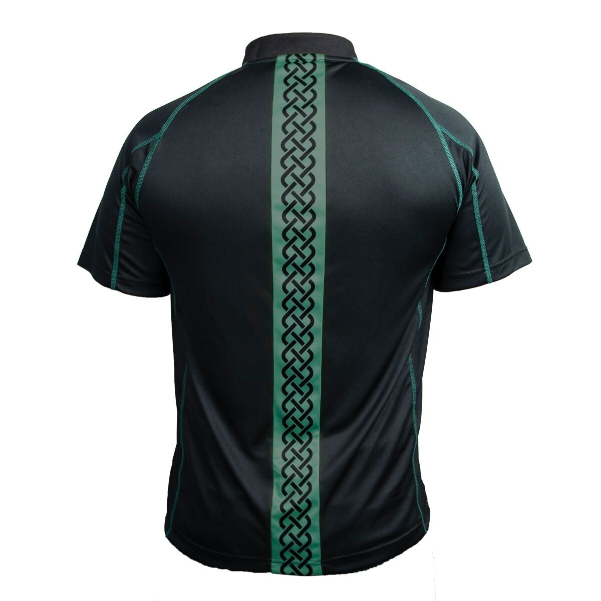Guinness Black & Green Short Sleeve Rugby Jersey