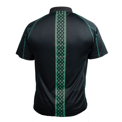 Guinness Black & Green Short Sleeve Rugby Jersey