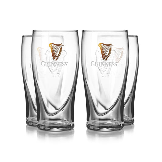 Guinness Pint Glass - 4 Pack