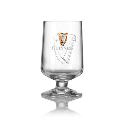 Guinness Embossed Stem Glass 420ml - 2 Pack