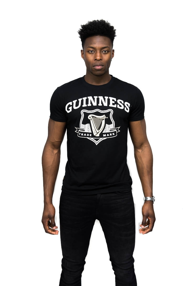 Guinness Black Trademark Label Tee