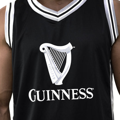 Guinness Black and Grey Basketball Jersey