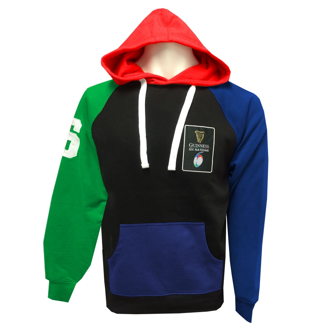 Six Nations Colour Block Hoodie