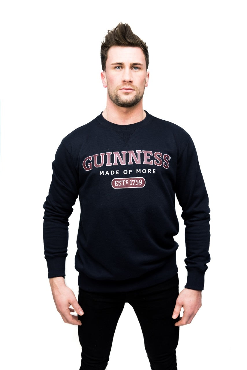 Guinness Navy Crew Neck Sweater