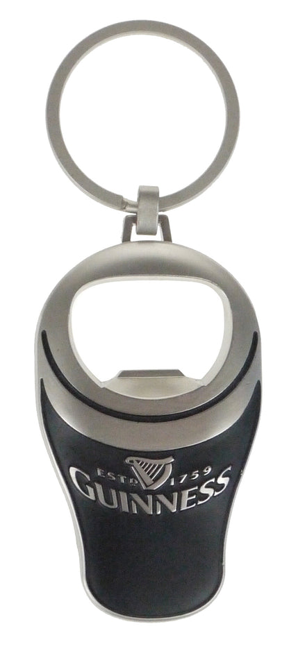 Guinness Pint Cap Opener 3D Keyring