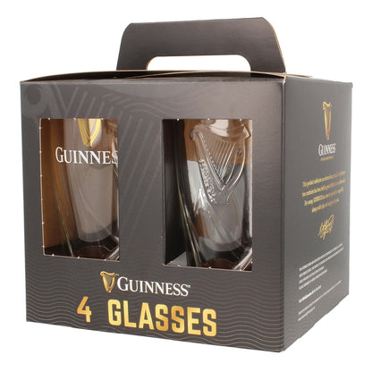 Guinness Pint Glass - 4 Pack