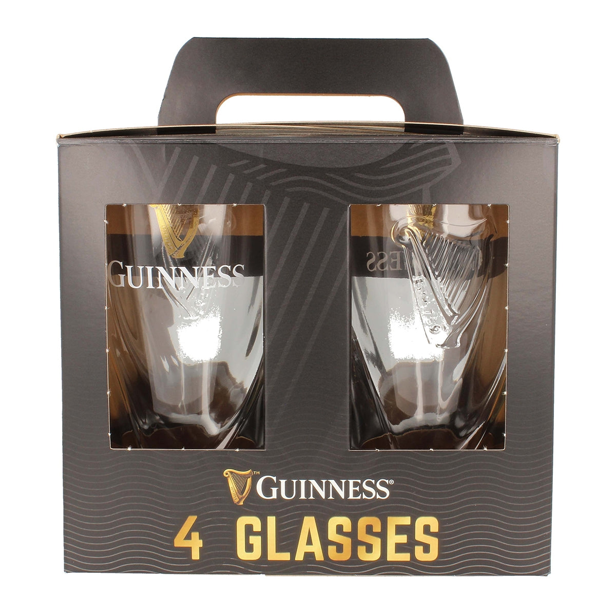 Guinness Pint Glass - 4 Pack