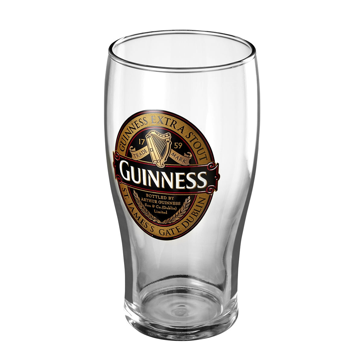 Guinness Classic Collection Pint Glass - 12 Pack