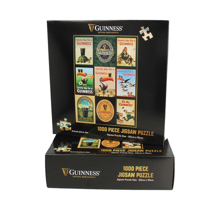 Guinness 9 Images Jigsaw Puzzle 1000 Pcs