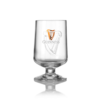 Guinness Embossed Stem Glass