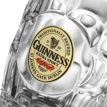 Guinness Hobnail Label Tankard