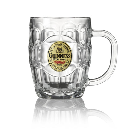 Guinness Hobnail Label Tankard