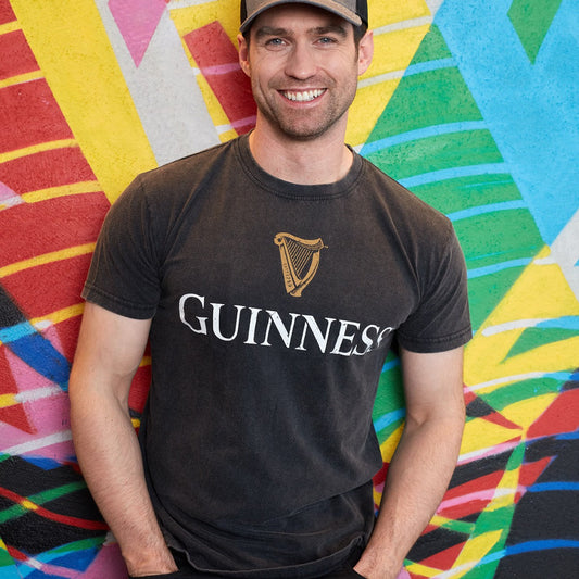 Guinness Distressed Trademark Label Premium Tee