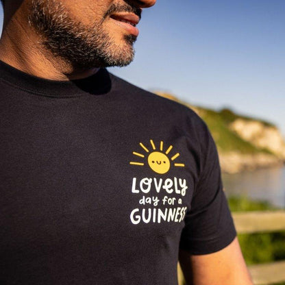 FATTI BURKE "LOVELY DAY FOR A GUINNESS" BLACK TEE