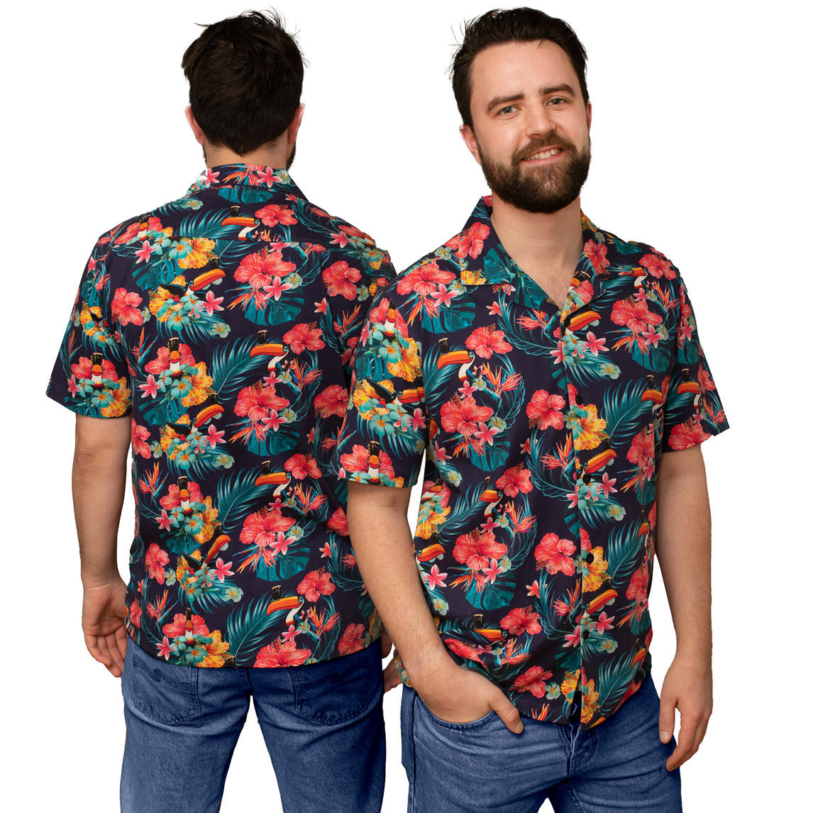 Guinness Toucan Hawaiian Shirt